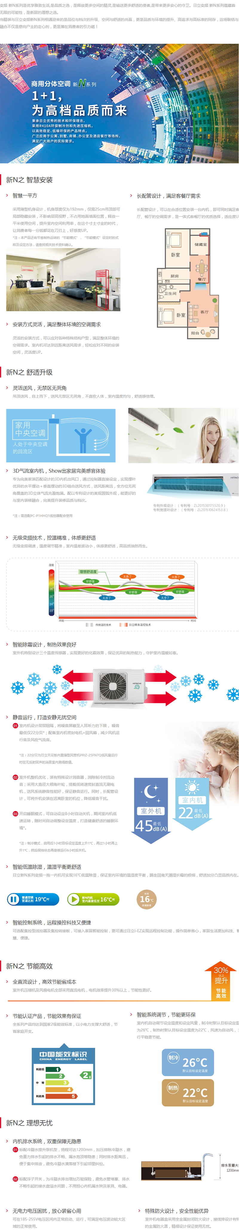 智选经典系列 变频一拖一新N系列